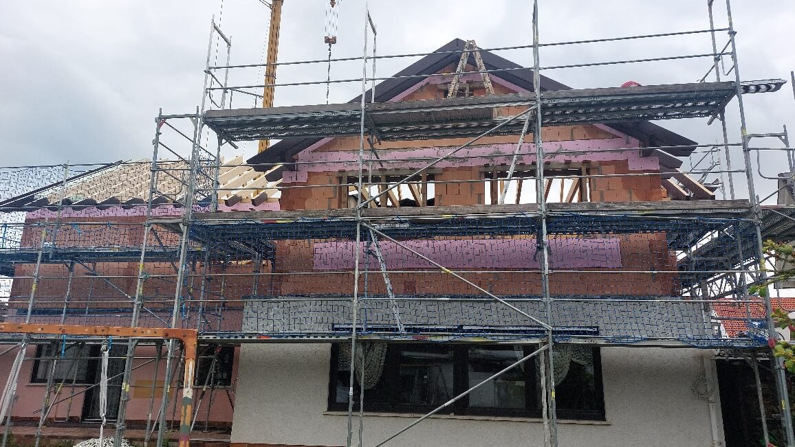 Dachaufstockung eines Wohnhauses in Karlstein am Main